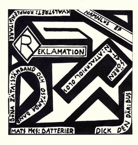 Reklamation - Namnlös EP (7", EP, RE) - NEW