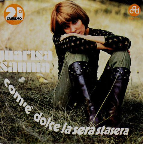 Marisa Sannia - Com'È Dolce La Sera Stasera  (7") - USED