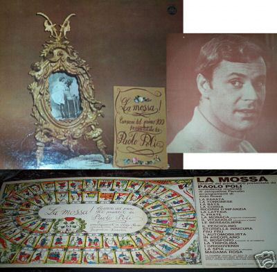 Paolo Poli - La Mossa! (Canzoni Del Primo 900 Presentate Da Paolo Poli) (LP) - USED