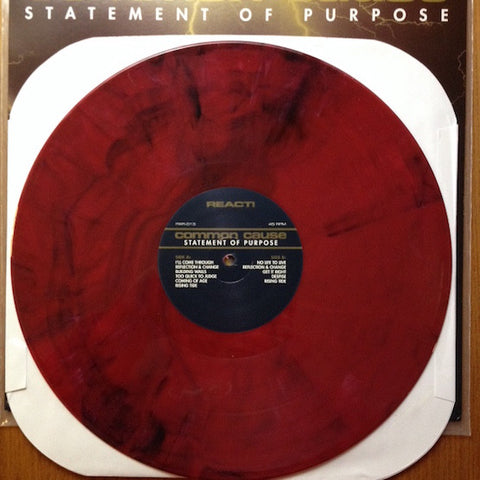 Common Cause (2) - Statement Of Purpose (LP, red) - USED