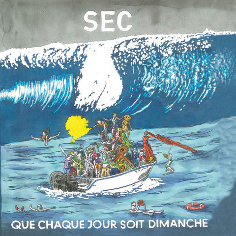 SEC - Que Chaque Jour Soit Dimanche (LP, Album) - USED