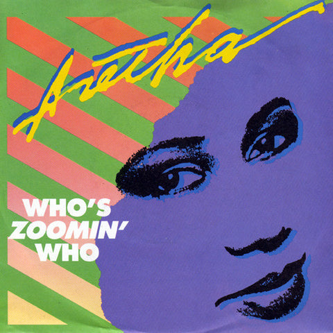 Aretha Franklin - Who's Zoomin' Who (7", Single) - USED