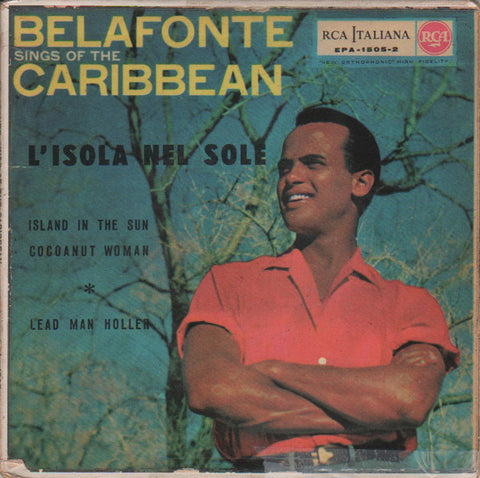 Harry Belafonte - Belafonte Sings Of The Caribbean (7", EP) - USED