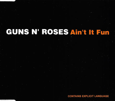 Guns N' Roses - Ain't It Fun (CD, Maxi) - NEW