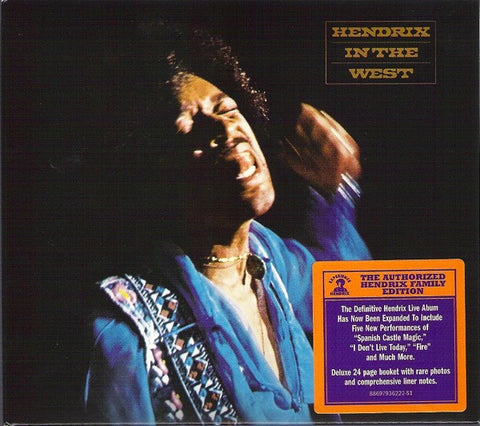 Jimi Hendrix - Hendrix In The West (CD, Album, RE) - USED