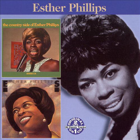 Esther Phillips - The Country Side Of Esther Phillips / Set Me Free (2xCD, Comp) - USED