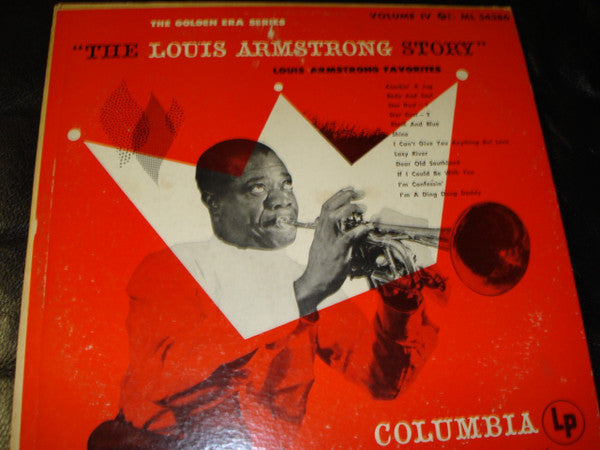 Louis Armstrong - The Louis Armstrong Story, Volume IV: Louis Armstrong Favorites (LP, Comp, Mono) - USED