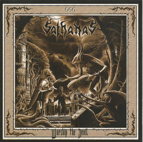 Sathanas - Worship The Devil (CD, Album) - USED
