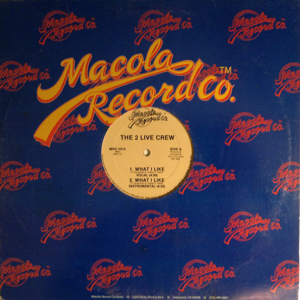 The 2 Live Crew - What I Like / The Revelation (12") - USED