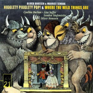 Oliver Knussen & Maurice Sendak - Higglety Pigglety Pop! & Where The Wild Things Are (2xCD, Album + Box) - USED