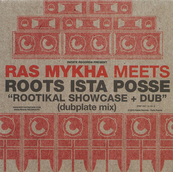 Ras Mykha Meets Roots Ista Posse - Rootikal Showcase (CD, Album) - NEW