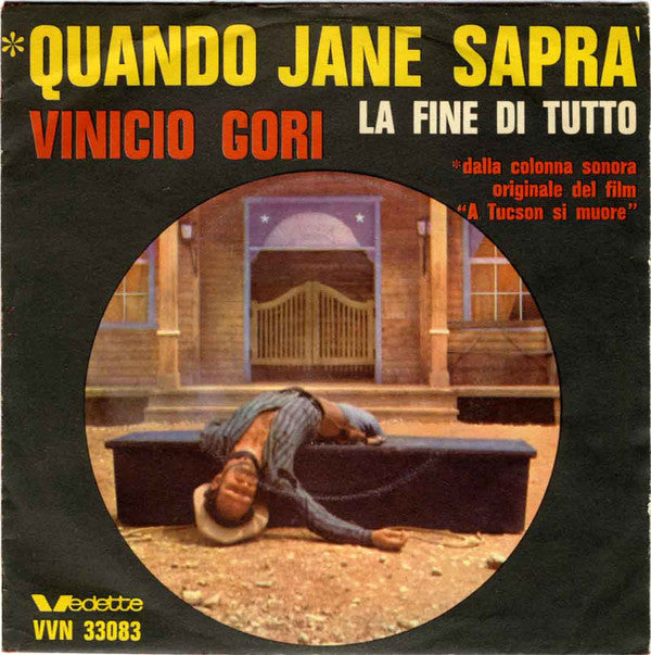 Vinicio Gori - Quando Jane Saprà  (7", Single) - USED
