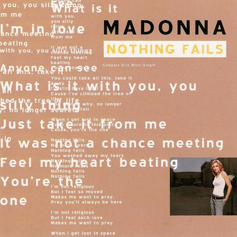Madonna - Nothing Fails (HDCD, Maxi) - USED