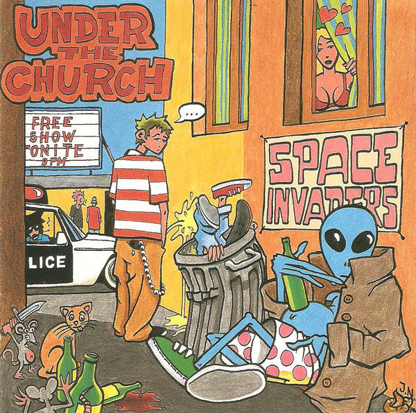 Under The Church - Space Invaders (CD, Album) - NEW