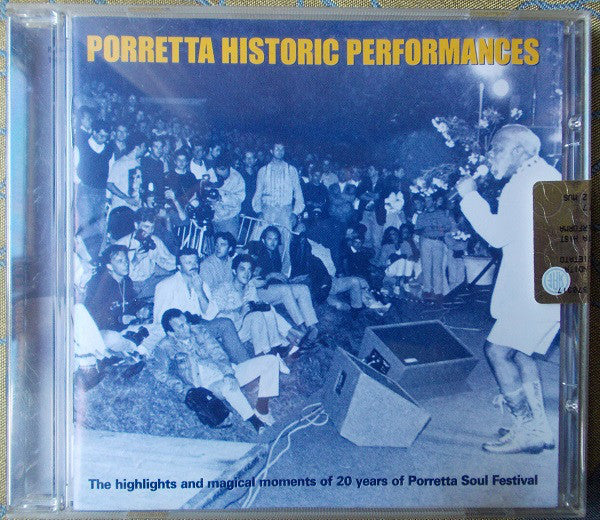 Various - Porretta Historic Performances (CD, Comp) - USED