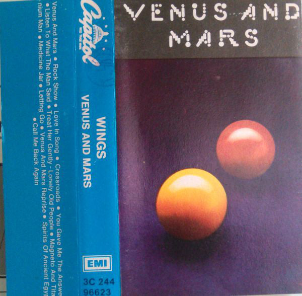 Wings (2) - Venus And Mars (Cass, Album) - USED