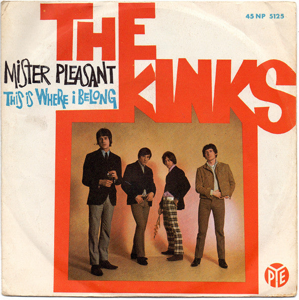 The Kinks - Mister Pleasant (7", Single) - USED