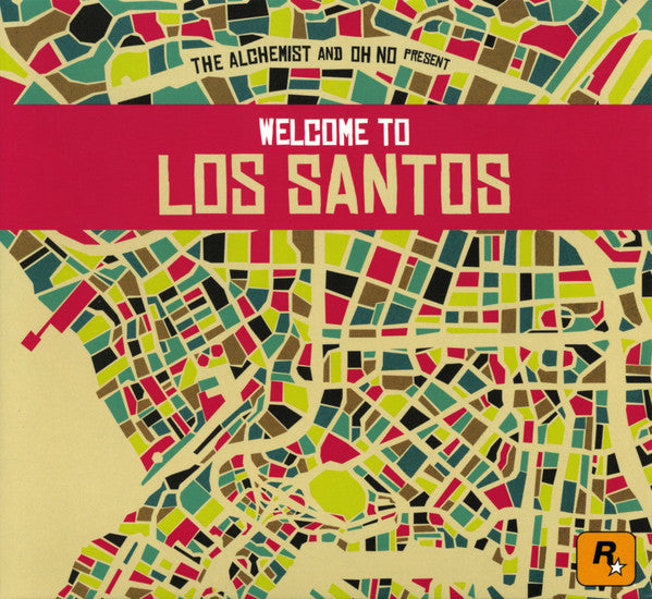The Alchemist* And Oh No - Welcome To Los Santos (CD, Album, Comp) - USED