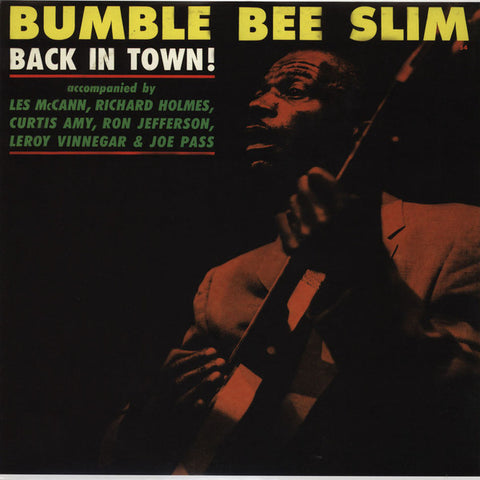 Bumble Bee Slim - Back In Town! (LP, Album, RE) - NEW
