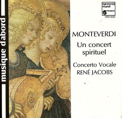 Claudio Monteverdi / Concerto Vocale - René Jacobs - Un Concert Spirituel (2xCD, Album, Ltd, RE) - USED
