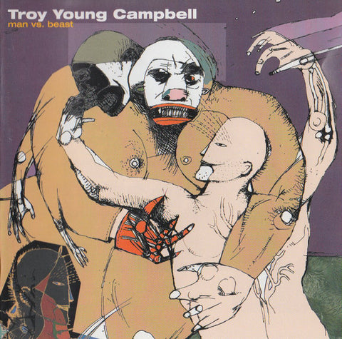 Troy Campbell - Man Vs. Beast (CD, Album) - USED