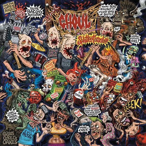 Ghoul (2) - Splatterthrash (LP, Ltd, RP, Blu) - USED