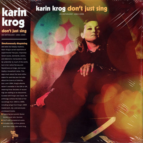 Karin Krog - Don't Just Sing | An Anthology: 1963-1999 (2xLP, Comp) - NEW