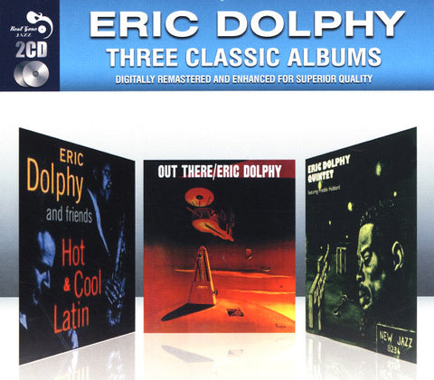 Eric Dolphy - Three Classic Albums (2xCD, Comp, RM) - USED