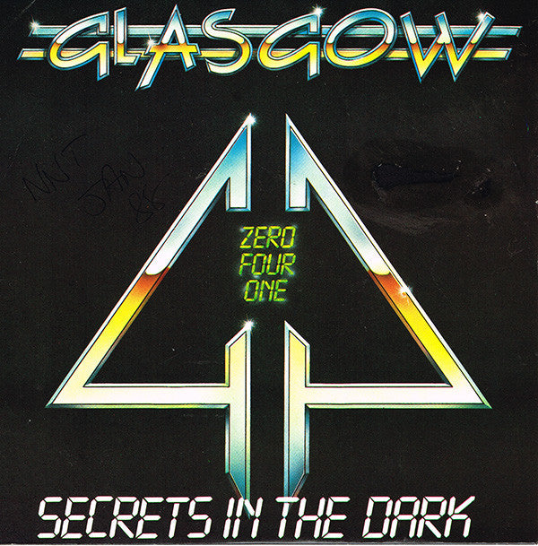 Glasgow - Secrets In The Dark (7", Single) - USED