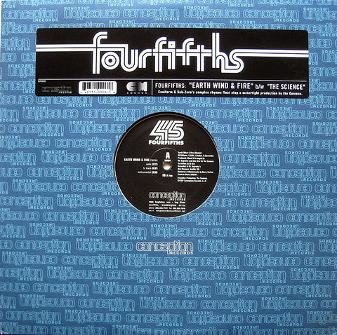Fourfifths - Earth Wind & Fire (12", Blu) - USED