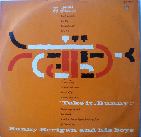Bunny Berigan And His Boys - Take It Bunny (LP, Album) - USED
