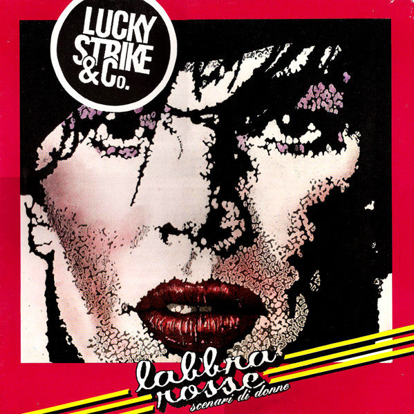 Lucky Strike & Co. - Labbra Rosse (LP, Album, Red) - USED
