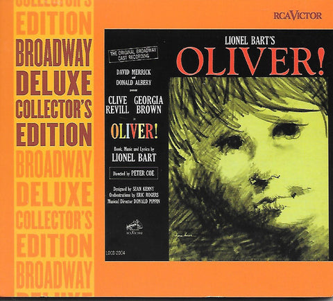 Lionel Bart - Oliver! - The Original Broadway Cast Recording Deluxe Collector's Edition (CD, Album, Dlx, RE, RM) - USED