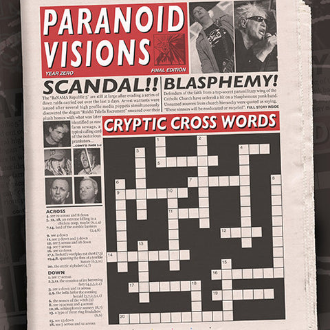 Paranoid Visions - Cryptic Cross Words (CD, Album) - NEW