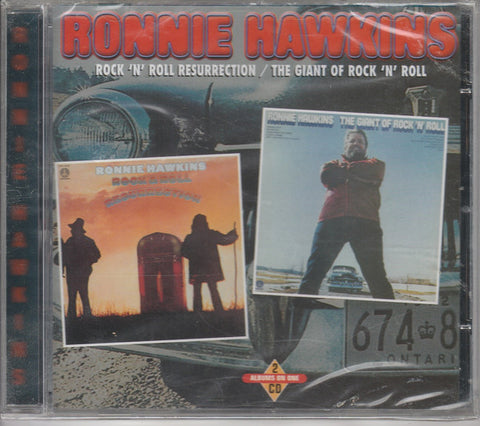 Ronnie Hawkins - Rock & Roll Resurrection / The Giant Of Rock 'N' Roll (CD, Comp) - USED