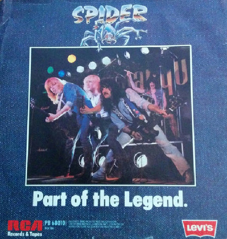 Spider (6) - Part Of The Legend (7") - USED