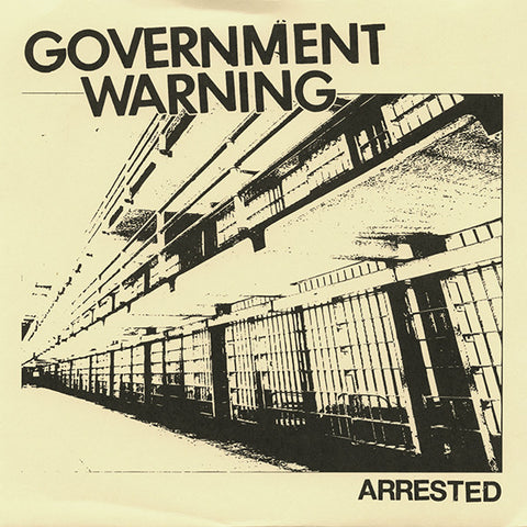 Government Warning - Arrested (7", EP) - USED