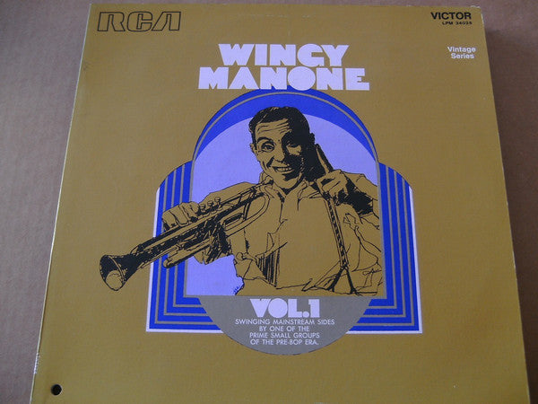 Wingy Manone - Wingy Manone, Vol. 1 (LP, Comp) - USED