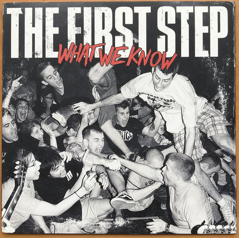 The First Step - What We Know (LP, Album, Ltd, Red) - USED