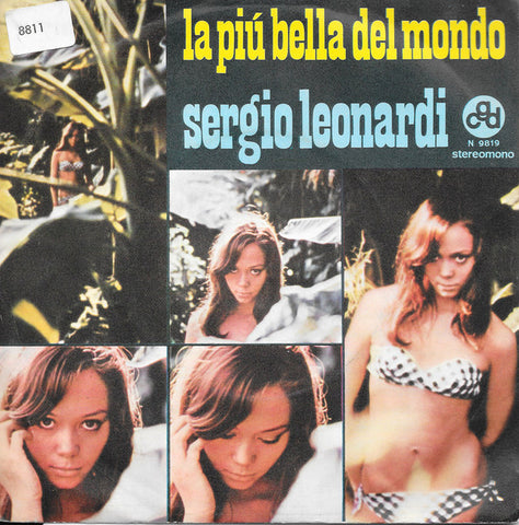 Sergio Leonardi - La Più Bella Del Mondo  (7") - USED