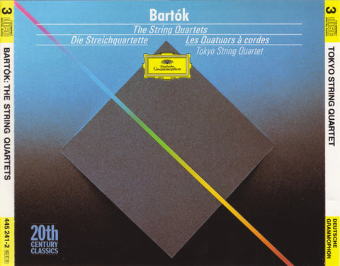Bartók* – Tokyo String Quartet - The String Quartets (3xCD, Album, RE, RM) - USED