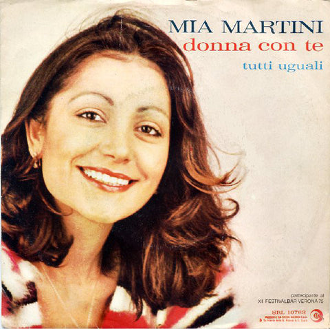 Mia Martini - Donna Con Te  (7") - USED