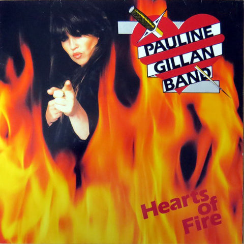 Pauline Gillan Band - Hearts Of Fire (LP, Album) - USED