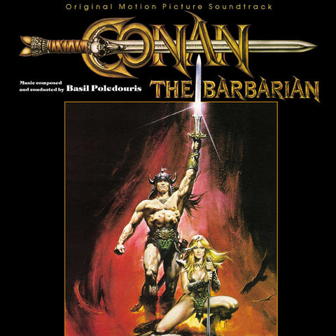 Basil Poledouris - Conan The Barbarian - Original Motion Picture Soundtrack (LP, Album, RE) - NEW