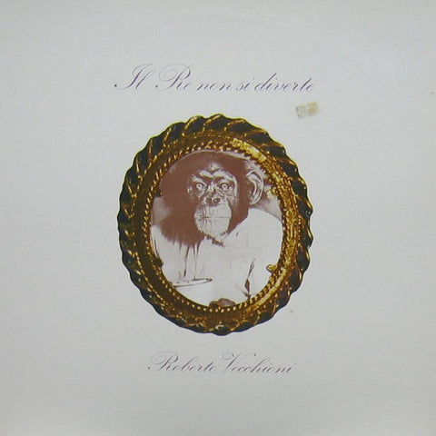 Roberto Vecchioni - Il Re Non Si Diverte (LP, Album, RE, Gat) - USED
