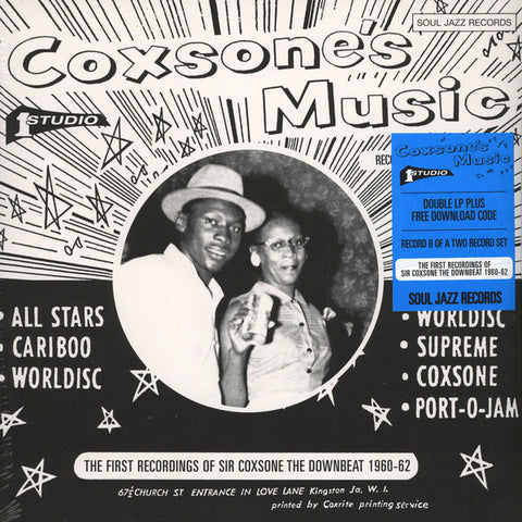 Various - Coxsone's Music (The First Recordings Of Sir Coxsone The Downbeat 1960-62) (2xLP, Comp) - NEW