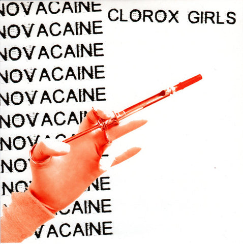 Clorox Girls - Novacaine (7", RP) - USED
