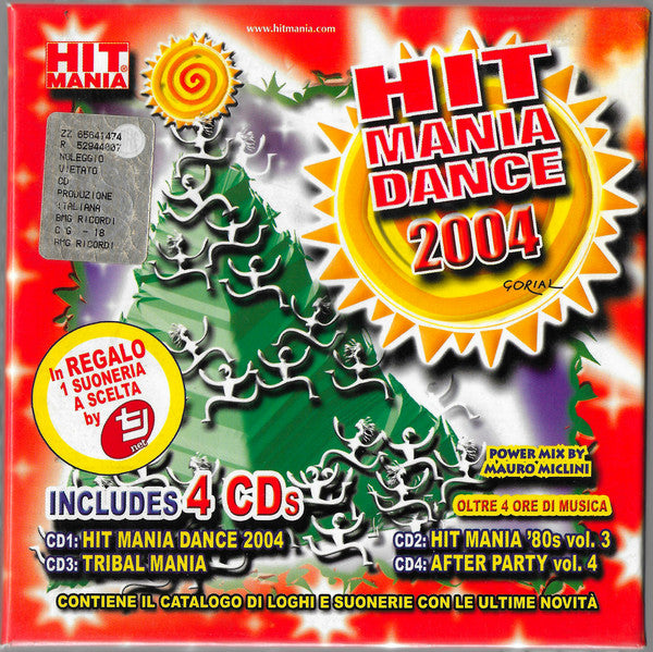 Various - Hit Mania Dance 2004 (Box + 4xCD, Comp, P/Mixed) - USED