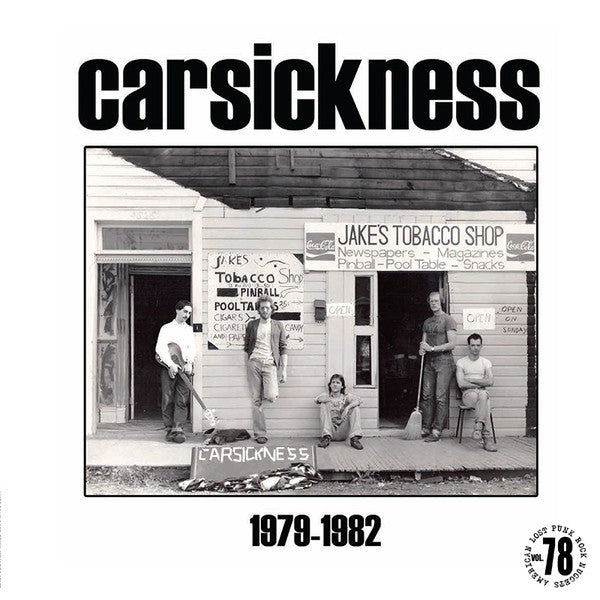 Carsickness - Carsickness (1979-1982) (LP, Comp) - NEW