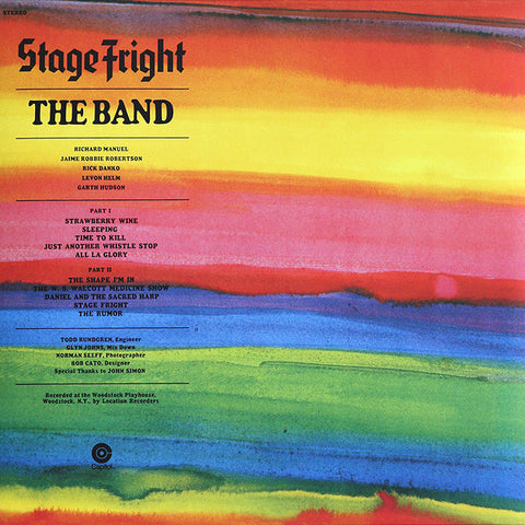 The Band - Stage Fright (LP, Album, RE) - NEW